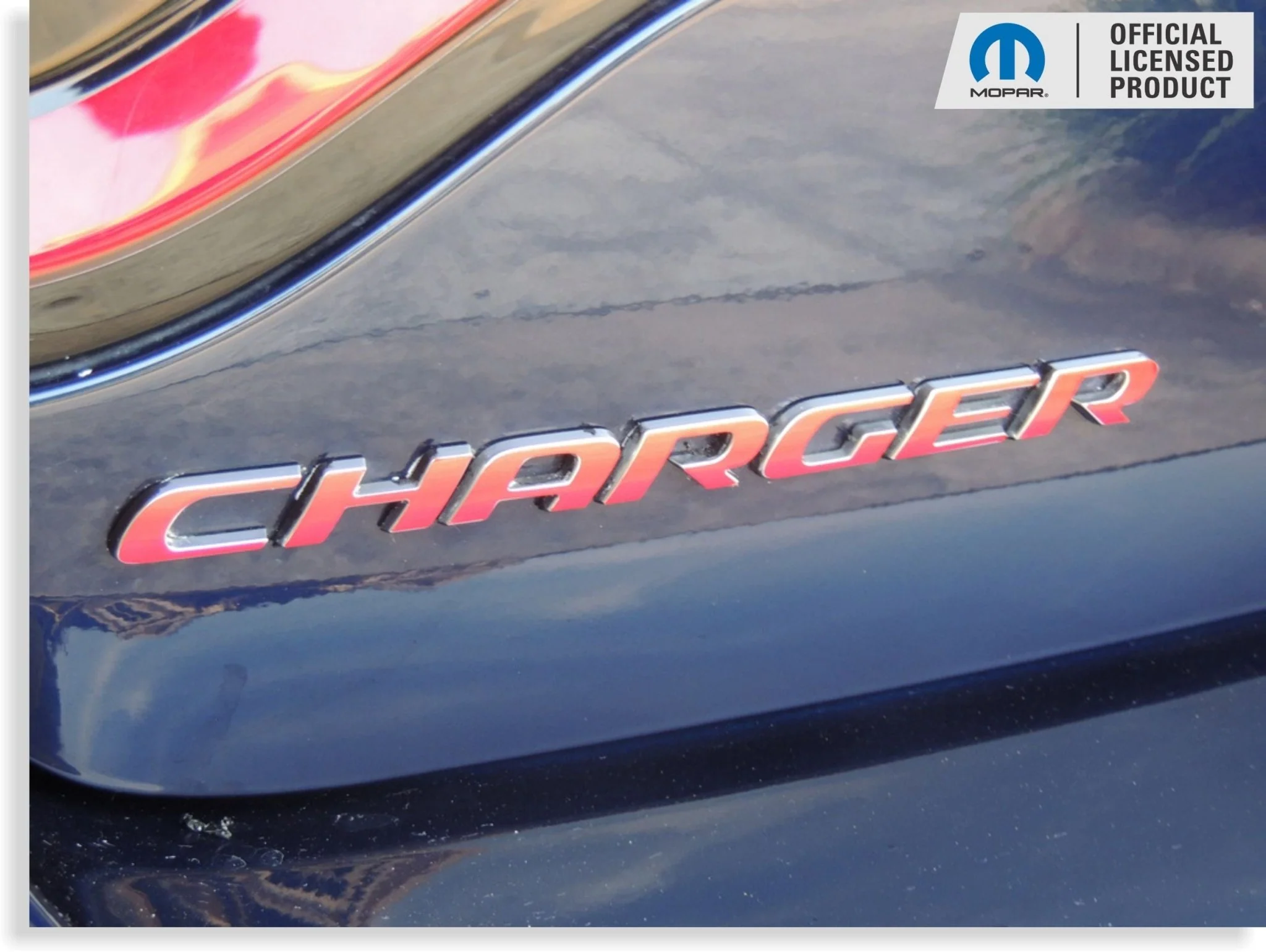 CHARGER Trunk Emblem Overlay Decal - 2015-2023 Charger - Image 4