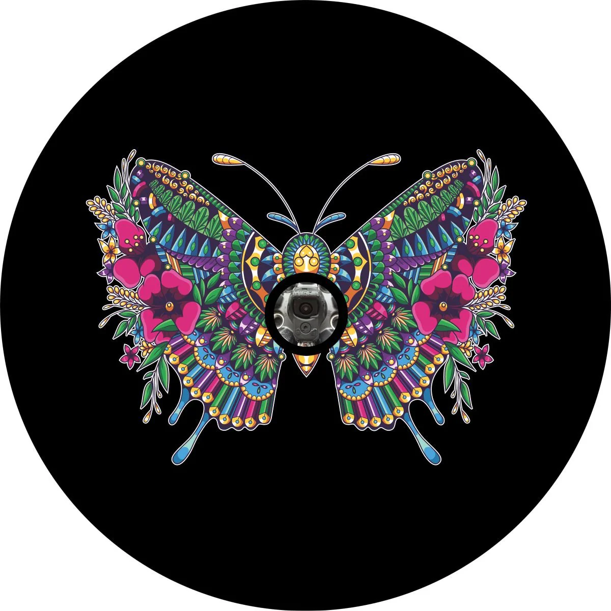 Colorful Butterfly Mandala - Image 2