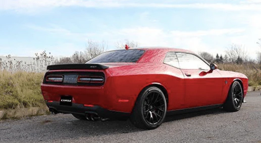 Corsa Xtreme Cat-Back Exhaust, Black Dual Tips 2015-2023 Challenger 6.2L/392/6.4L - Image 2