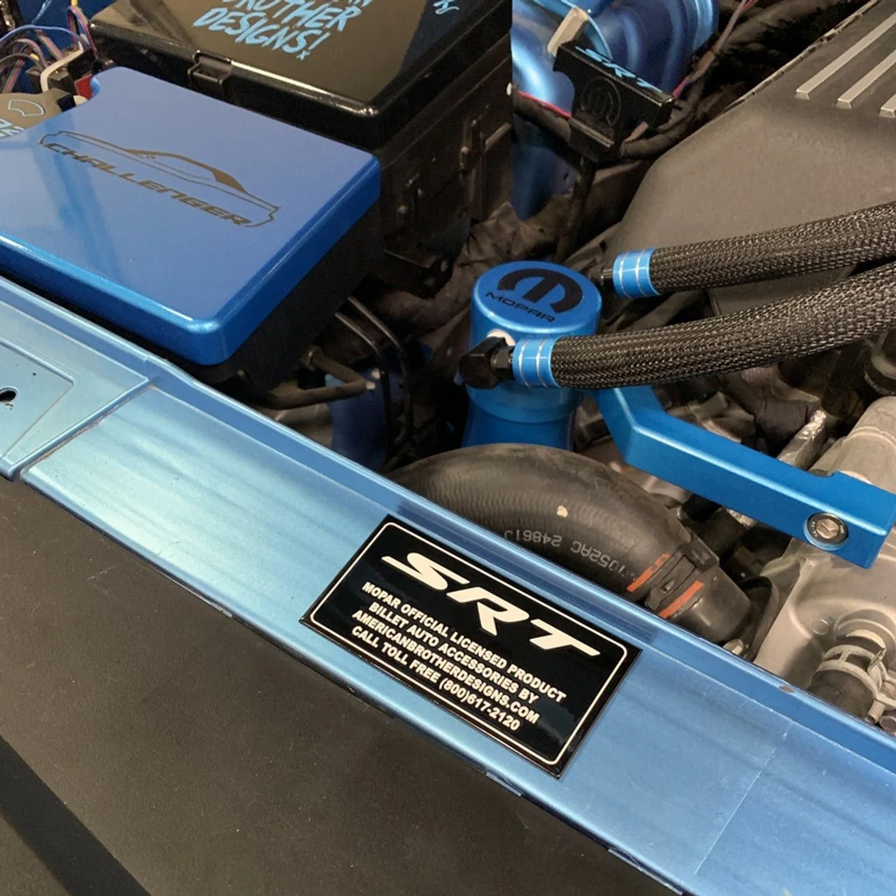 ABD Customizable Billet Engine Bay Tag - Image 2