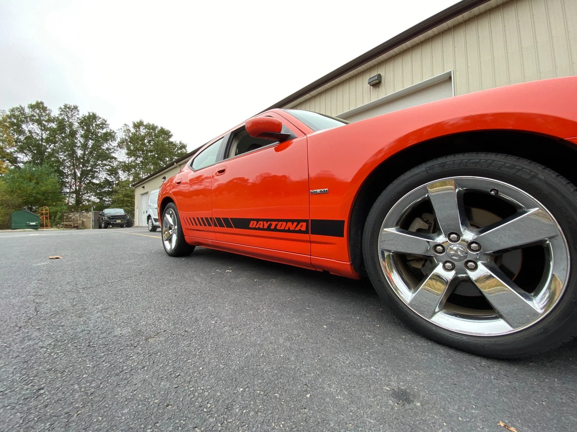 "DAYTONA" Side Rocker Stripe Decals for 2006-2021 Dodge Charger (x2) - Image 3