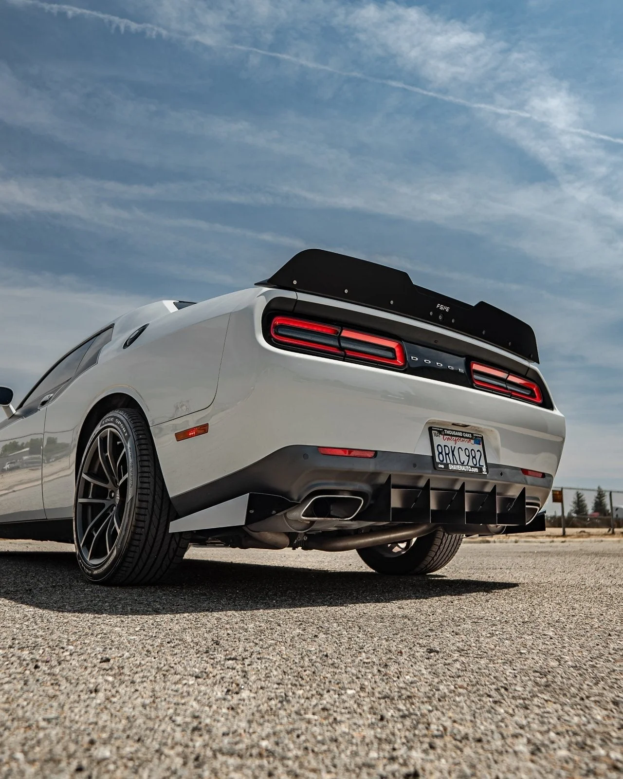 Dodge Challenger (2015-2024) 2-Layer Wicker Bill V1 - Image 7