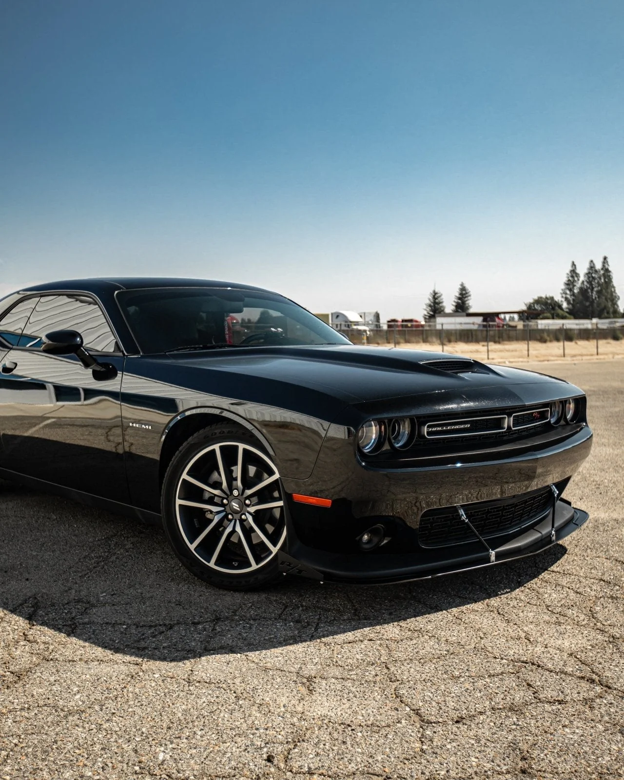 Dodge Challenger (2015-2024) Front Splitter Front Splitter V1 (GT, R/T, Scat Pack) - Image 4