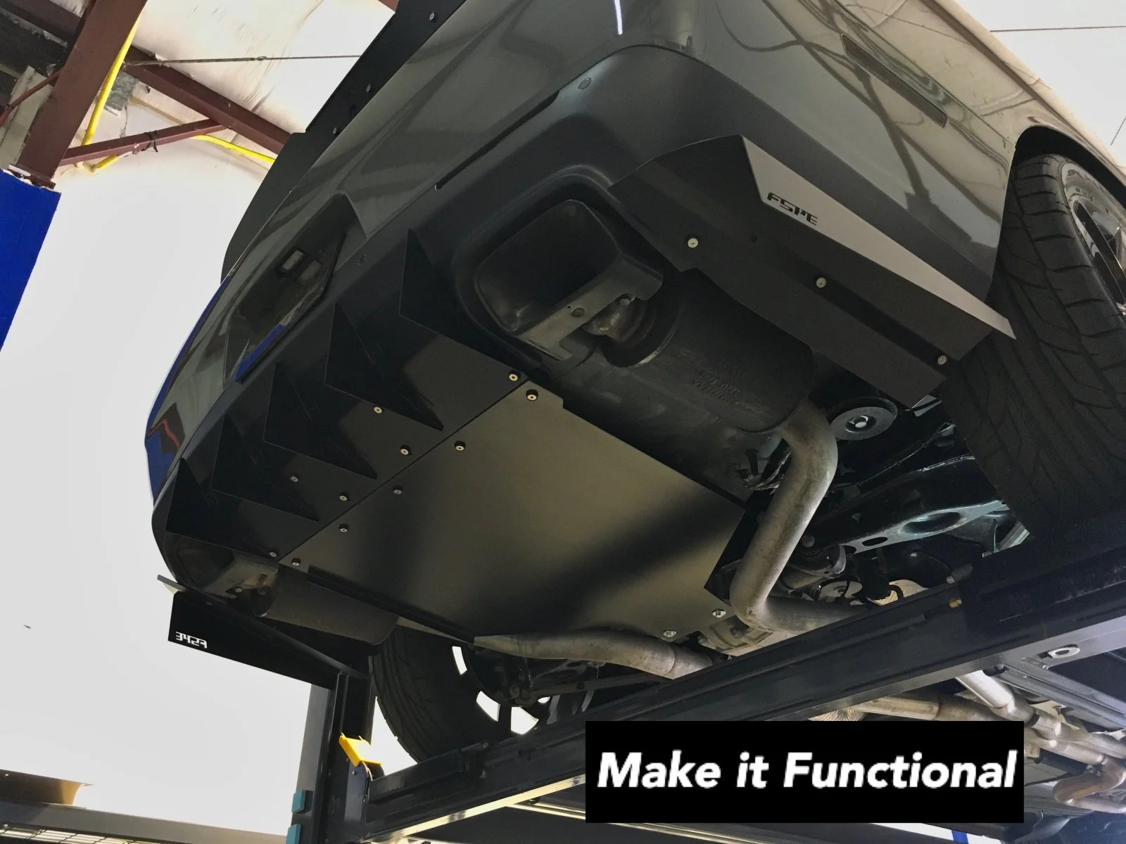Dodge Challenger (2015-2024) Rear Diffuser - Image 3