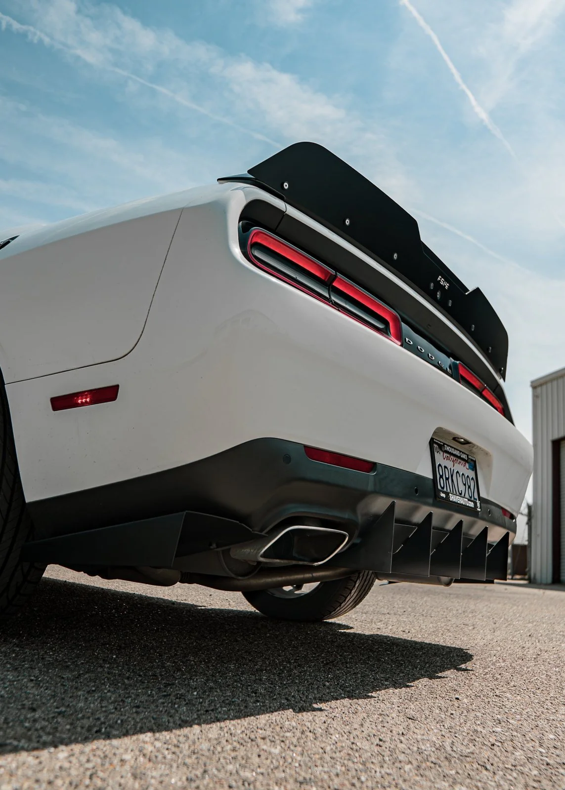 Dodge Challenger (2015-2024) Rear Diffuser - Image 4