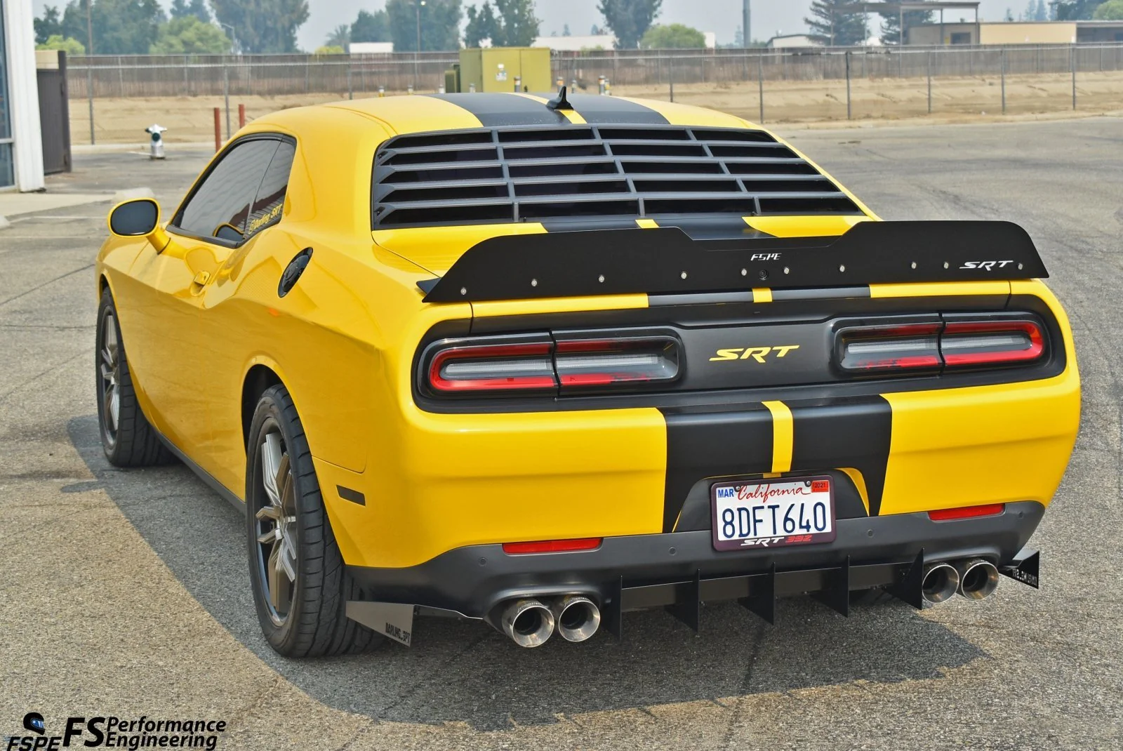 Dodge Challenger (2015-2024) Rear Diffuser - Image 6