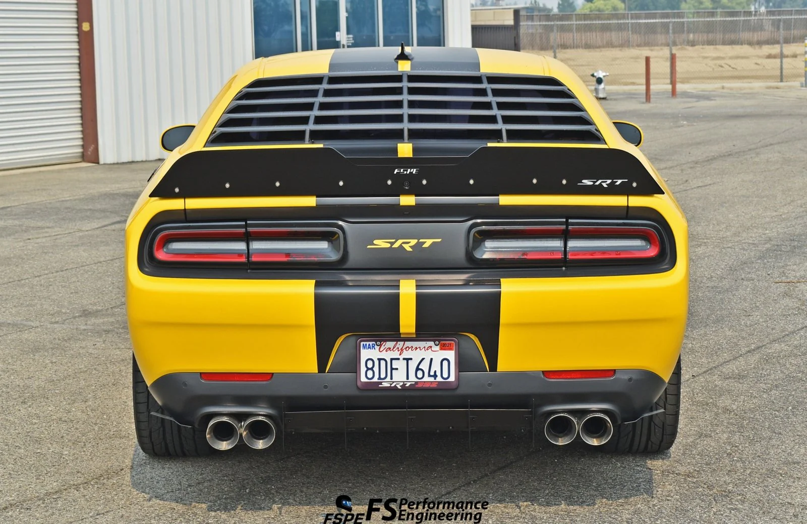 Dodge Challenger (2015-2024) Rear Diffuser - Image 9