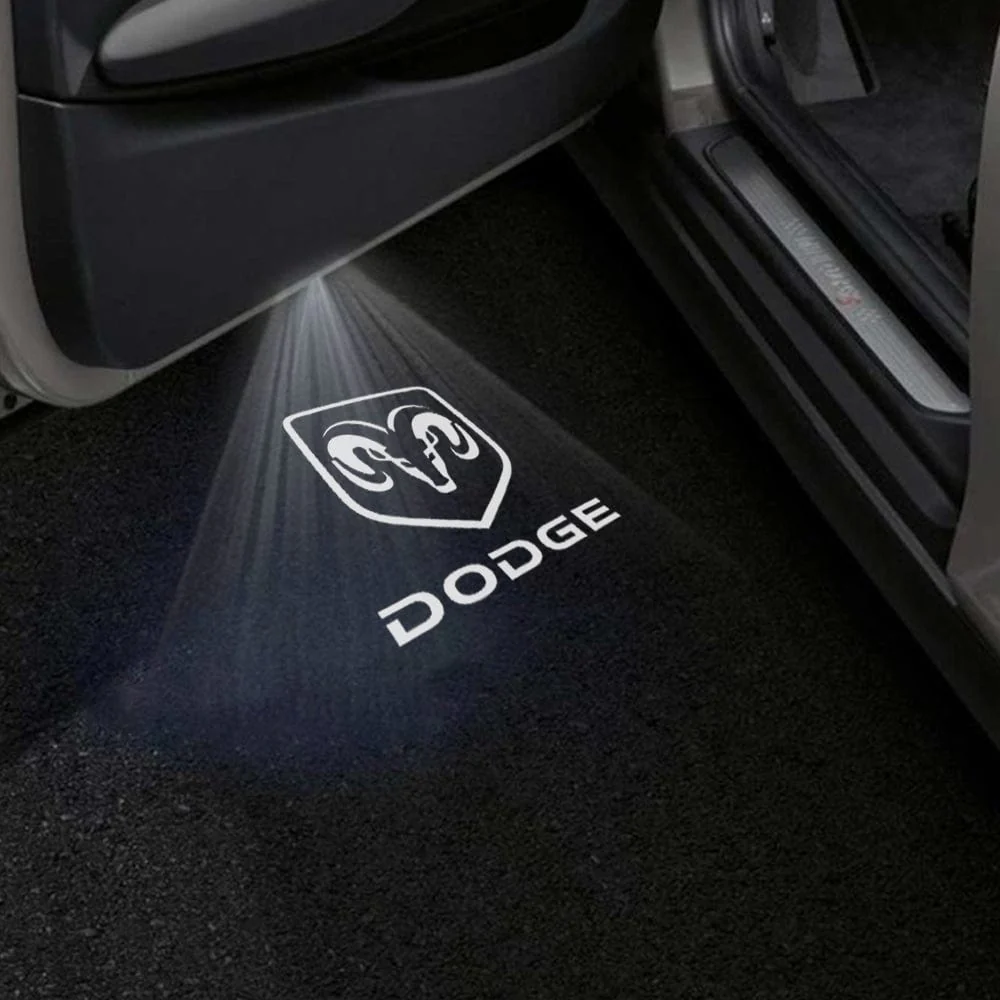 Dodge Challenger 3rd Gen Premium Door Puddle Lights Multiple Designs 2008-2023 - Image 12