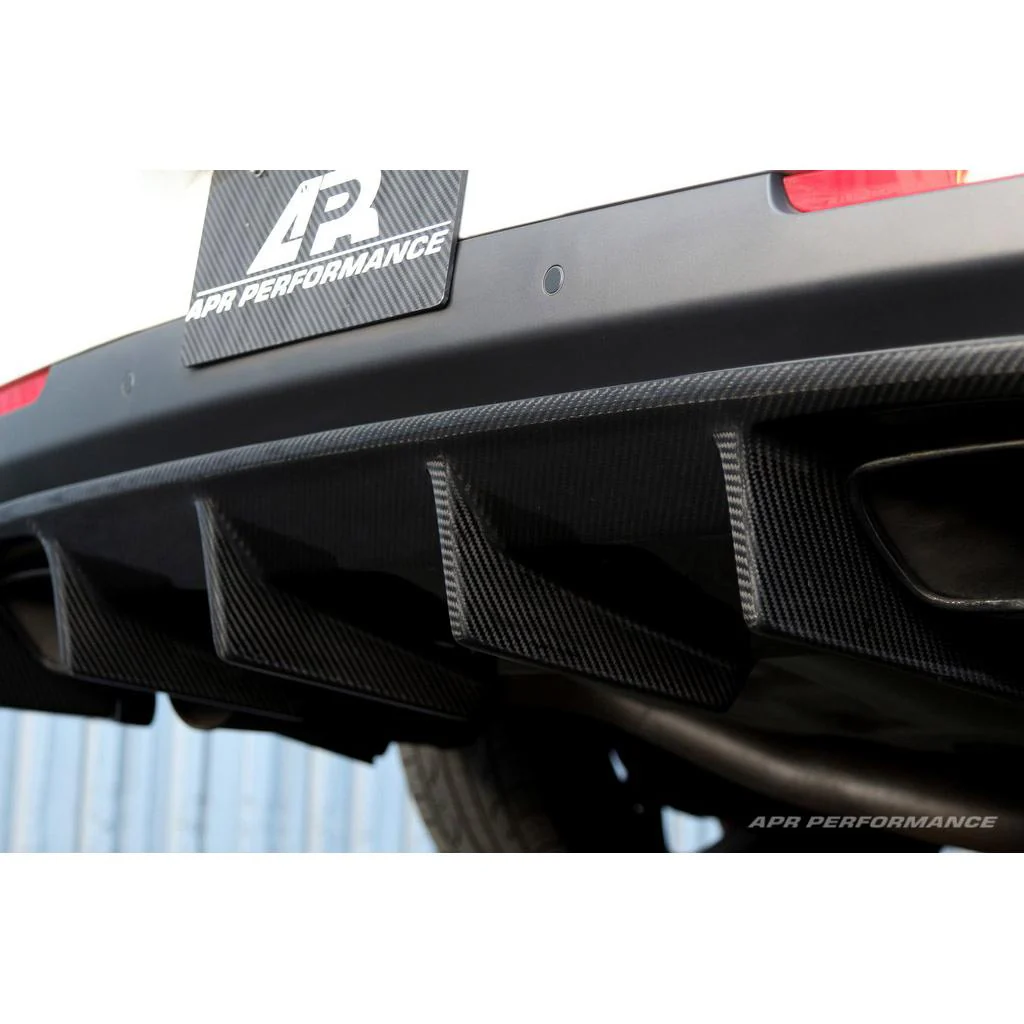 Dodge Challenger Hellcat Carbon Fiber Rear Diffuser 2015-2023 - Image 4