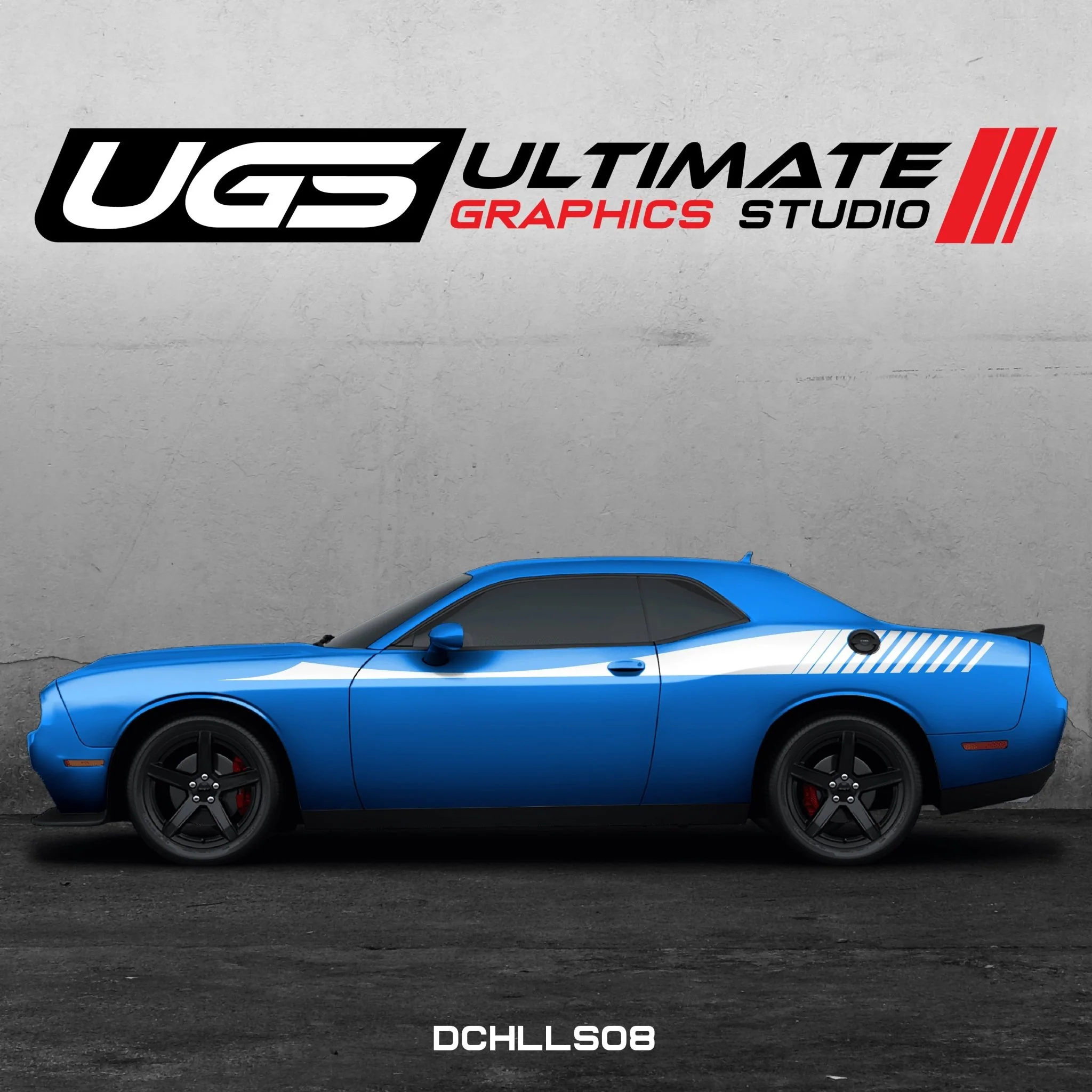 Dodge Challenger Side Graphics - Image 4