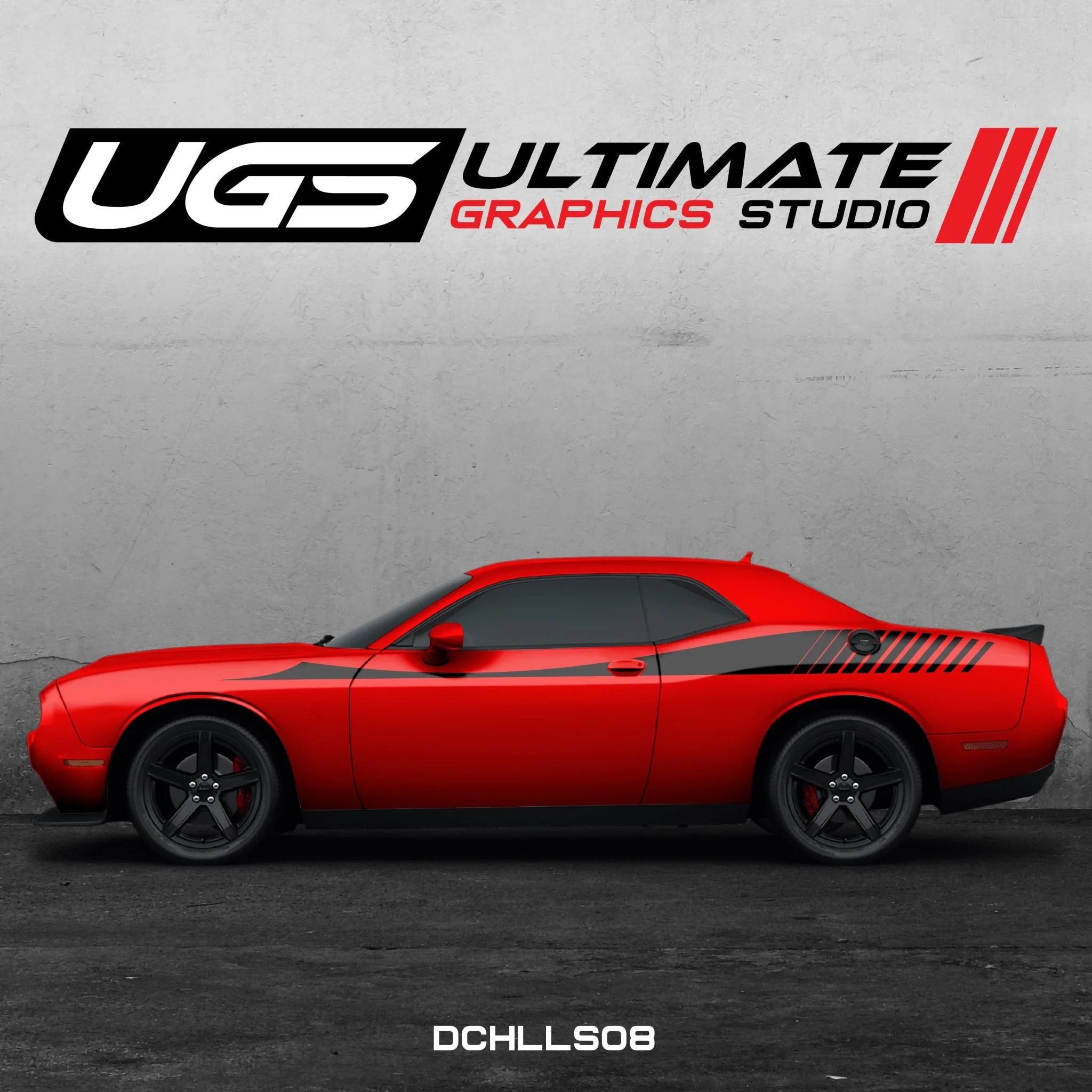 Dodge Challenger Side Graphics - Image 5
