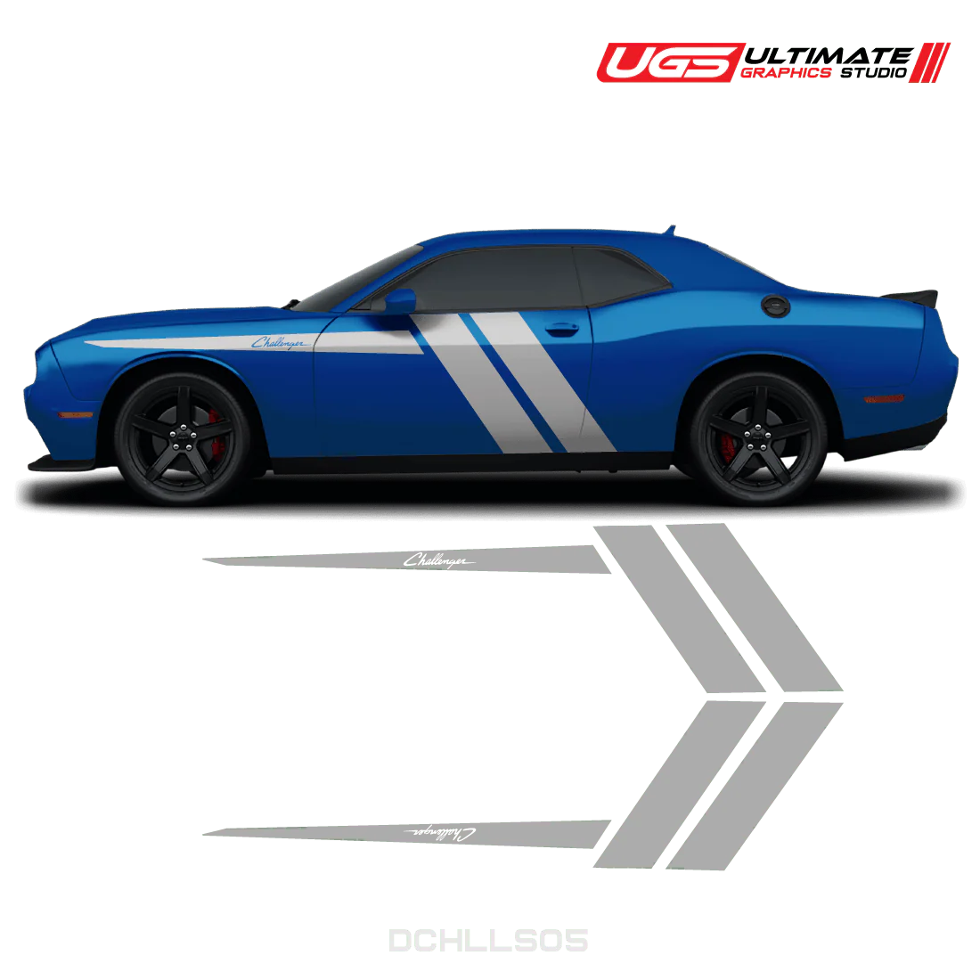 Dodge Challenger Side Graphics - Image 3