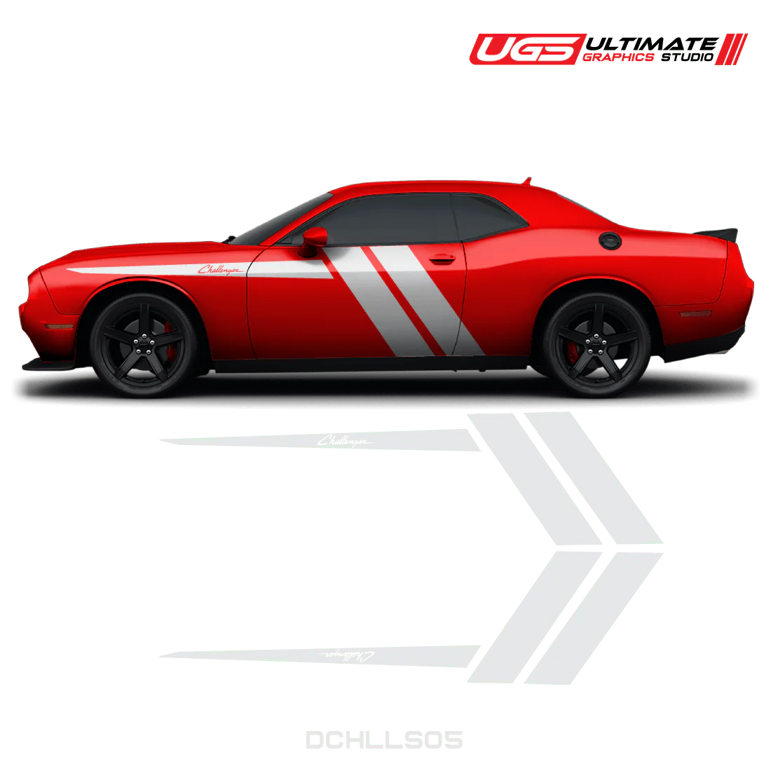 Dodge Challenger Side Graphics - Image 4