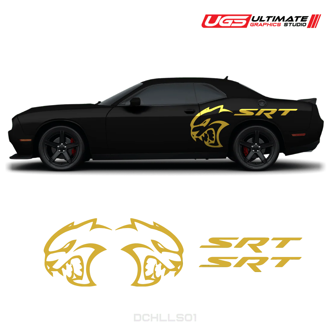 Dodge Challenger Side Graphics - Image 4