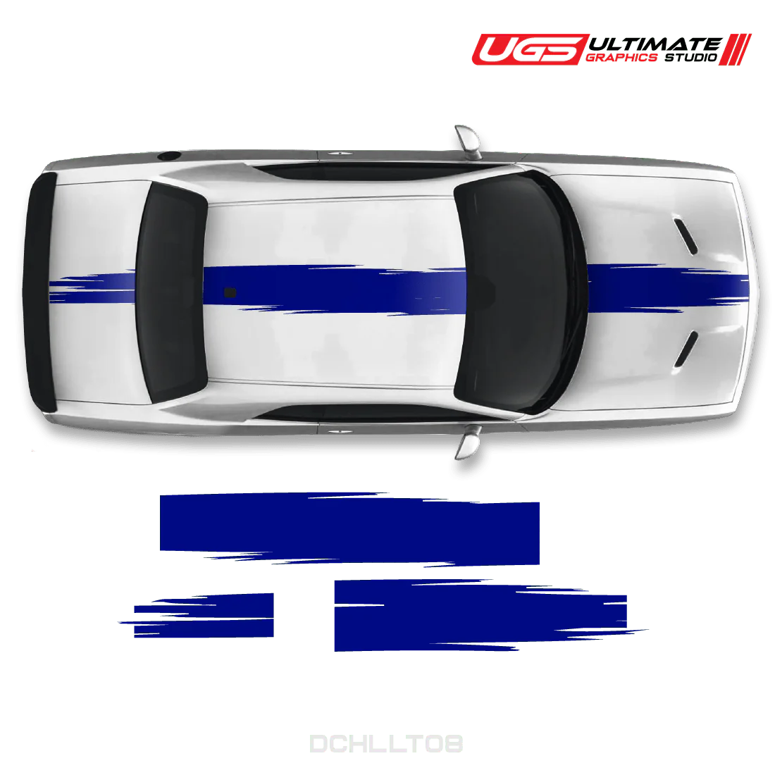 Dodge Challenger Top splash Stripe