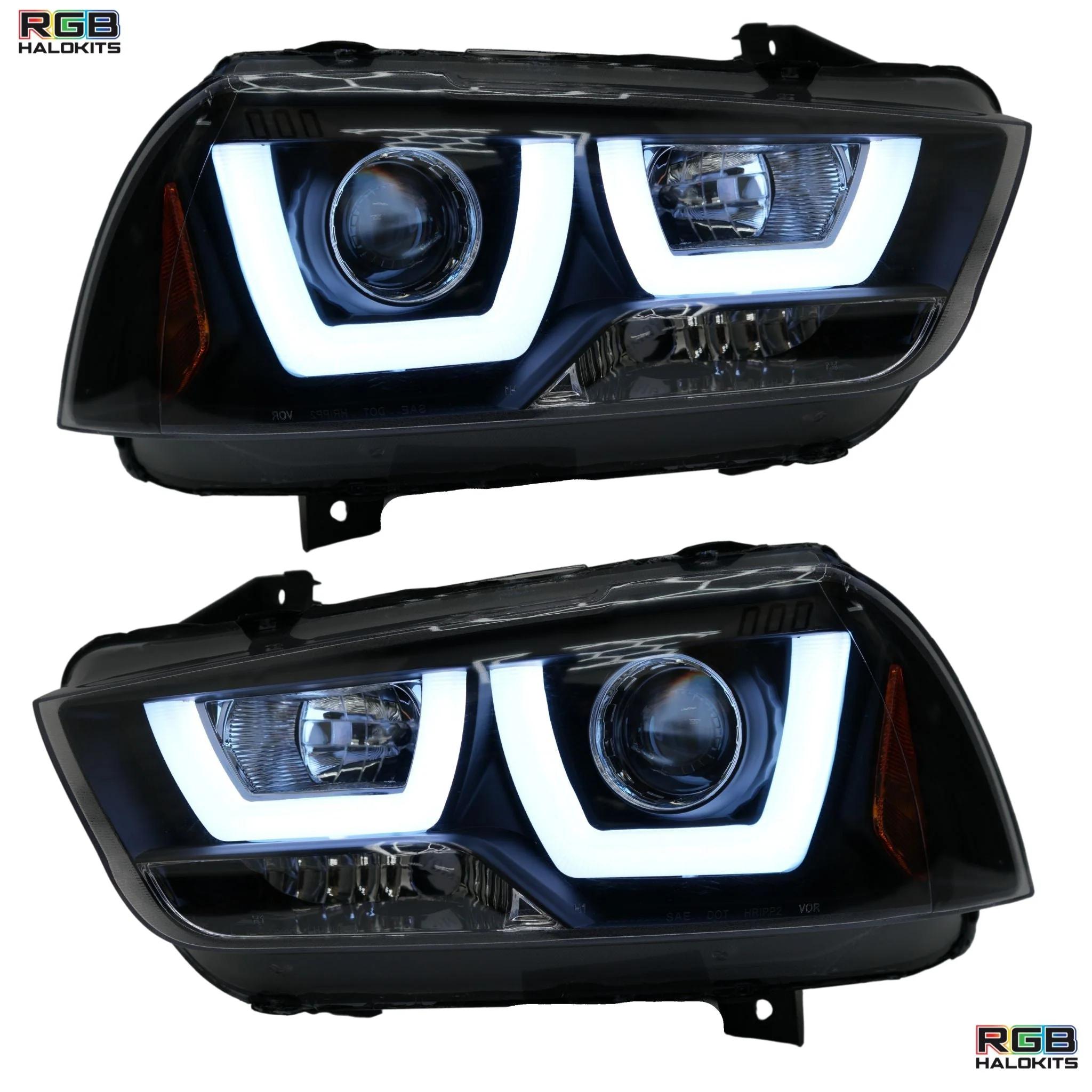 Dodge Charger Flow Series DRL Boards (for 2011-2014 Spec-D Headlights) - Image 11