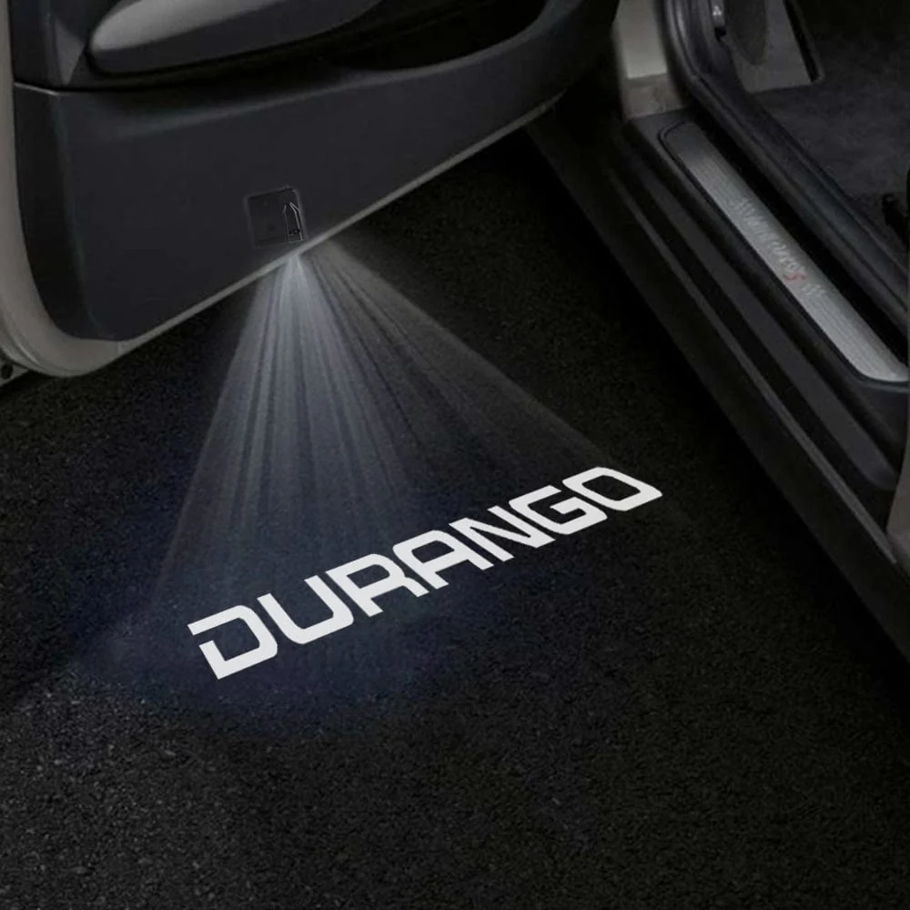 Dodge Durango Door Stick On Puddle Lights Multiple Designs 1997-2026 - Image 2