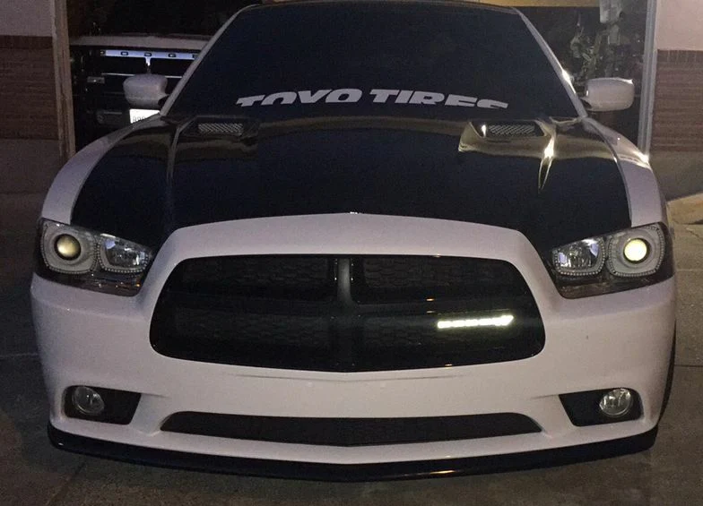 DODGE Grille Emblem Overlay Decal - 2013-2023 Charger - Image 9