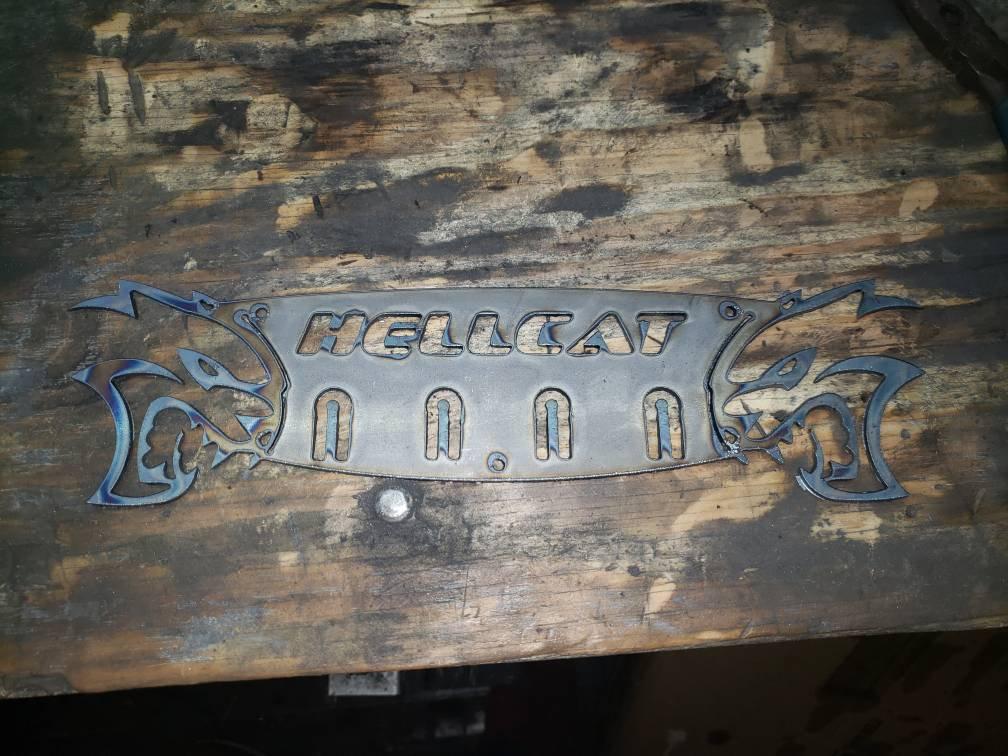Dodge Hellcat Keychain Rack – Steel Wall Mounted Muscle Car Organizer - Image 7