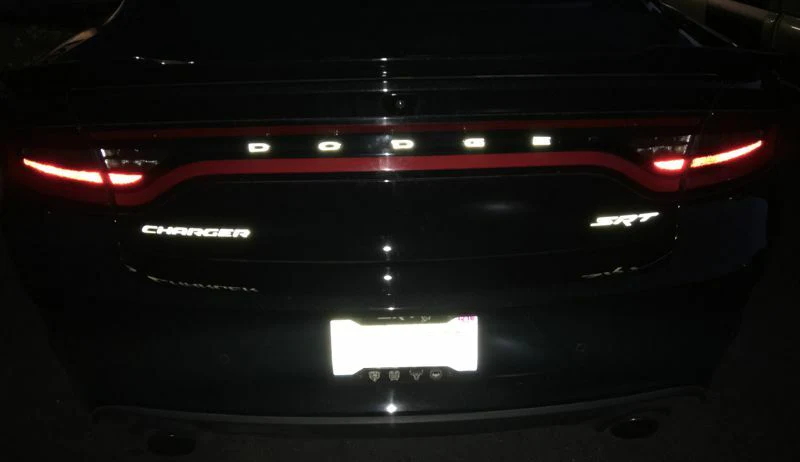 DODGE Trunk Lettering Emblem Overlay Decal - 2011-2023 Charger - Image 10