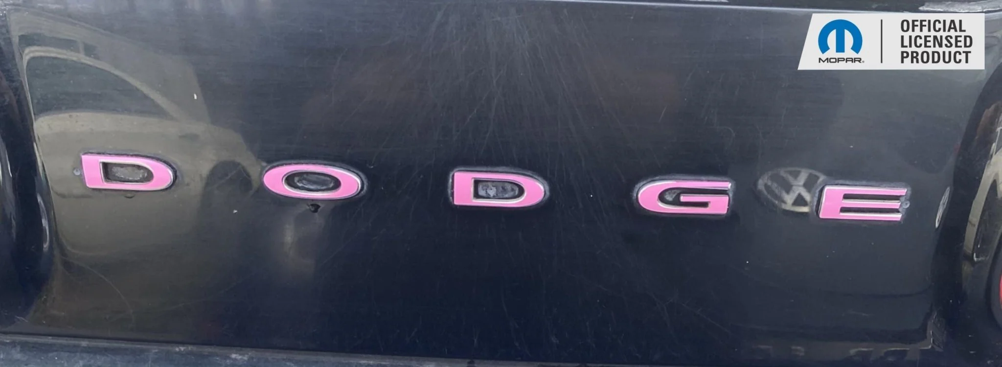DODGE Trunk Lettering Emblem Overlay Decal - 2015-2023 Challenger - Image 11
