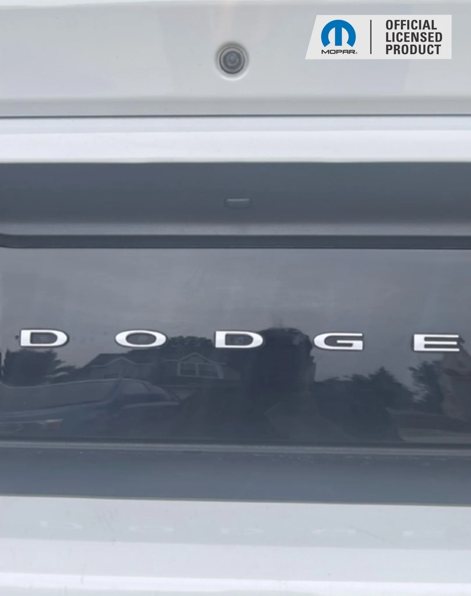 DODGE Trunk Lettering Emblem Overlay Decal - 2015-2023 Challenger - Image 8