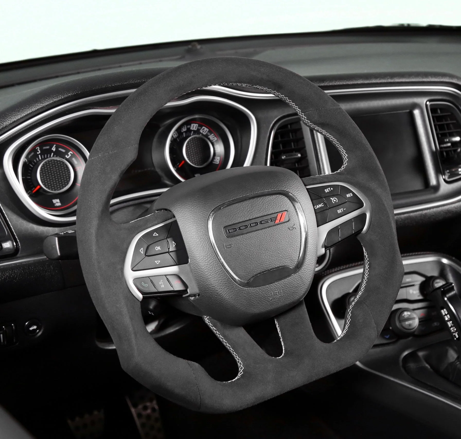 Drake Alcantara Steering Wheel 2015-2023 Challenger/Charger - Image 2