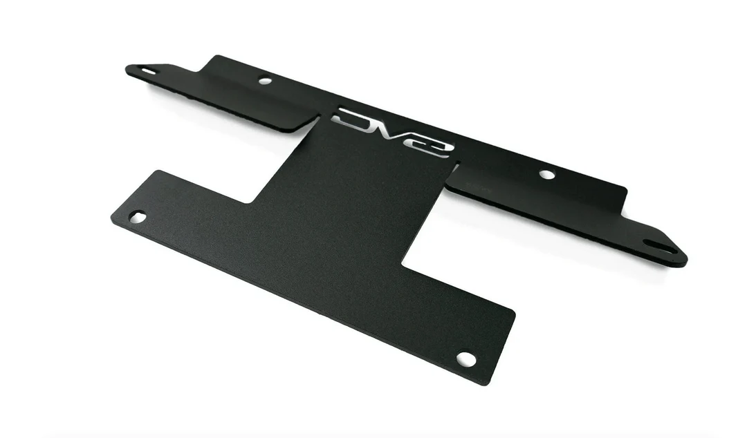 DV8 Factory Front Bumper License Relocation Bracket 2021-2023 Bronco - Image 2