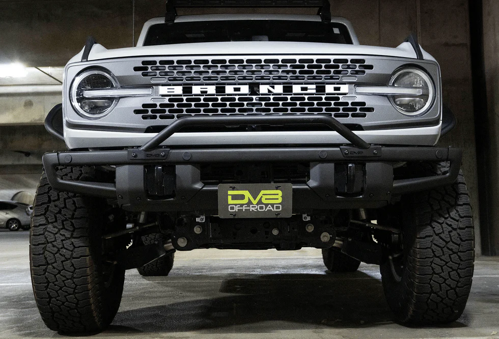 DV8 Factory Front Bumper License Relocation Bracket 2021-2023 Bronco - Image 7