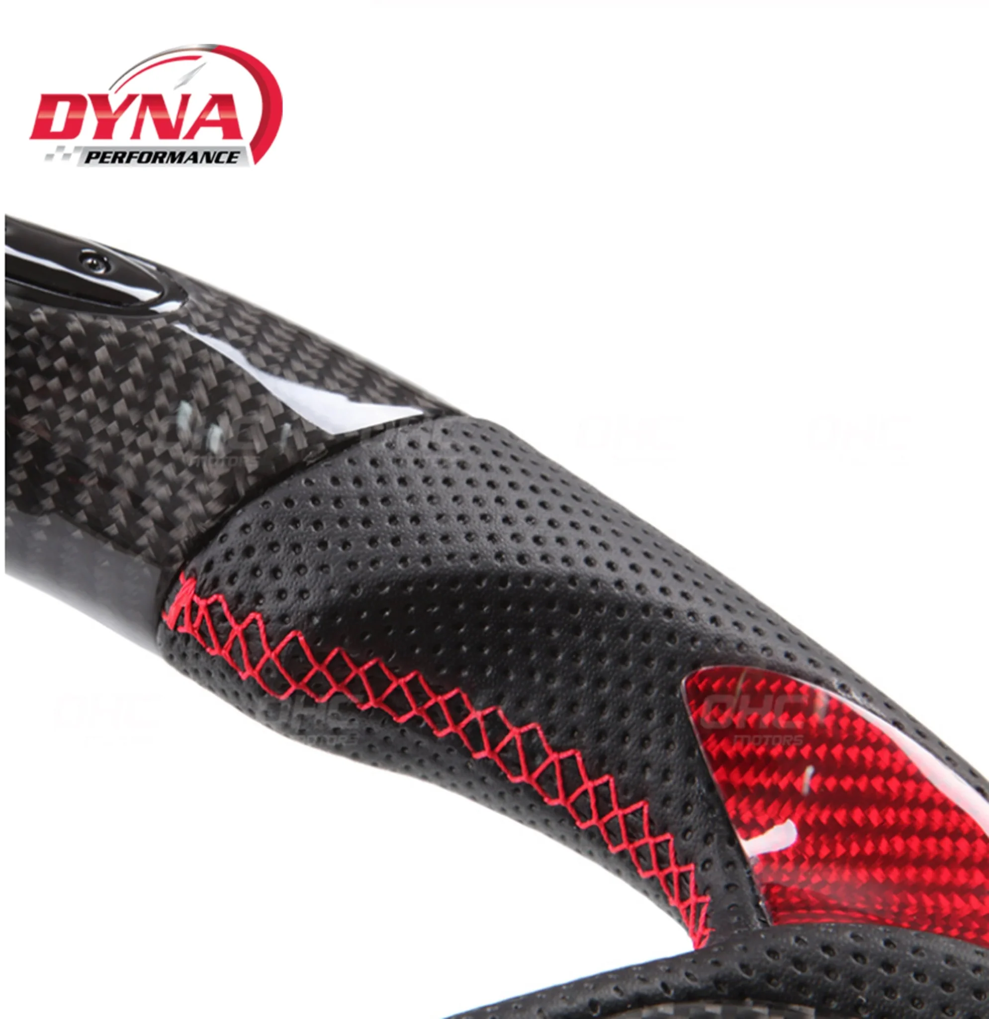 DynaCarbon Custom Carbon Fiber Steering Wheel w/ Top Stripe 2015-2023 Challenger - Image 5