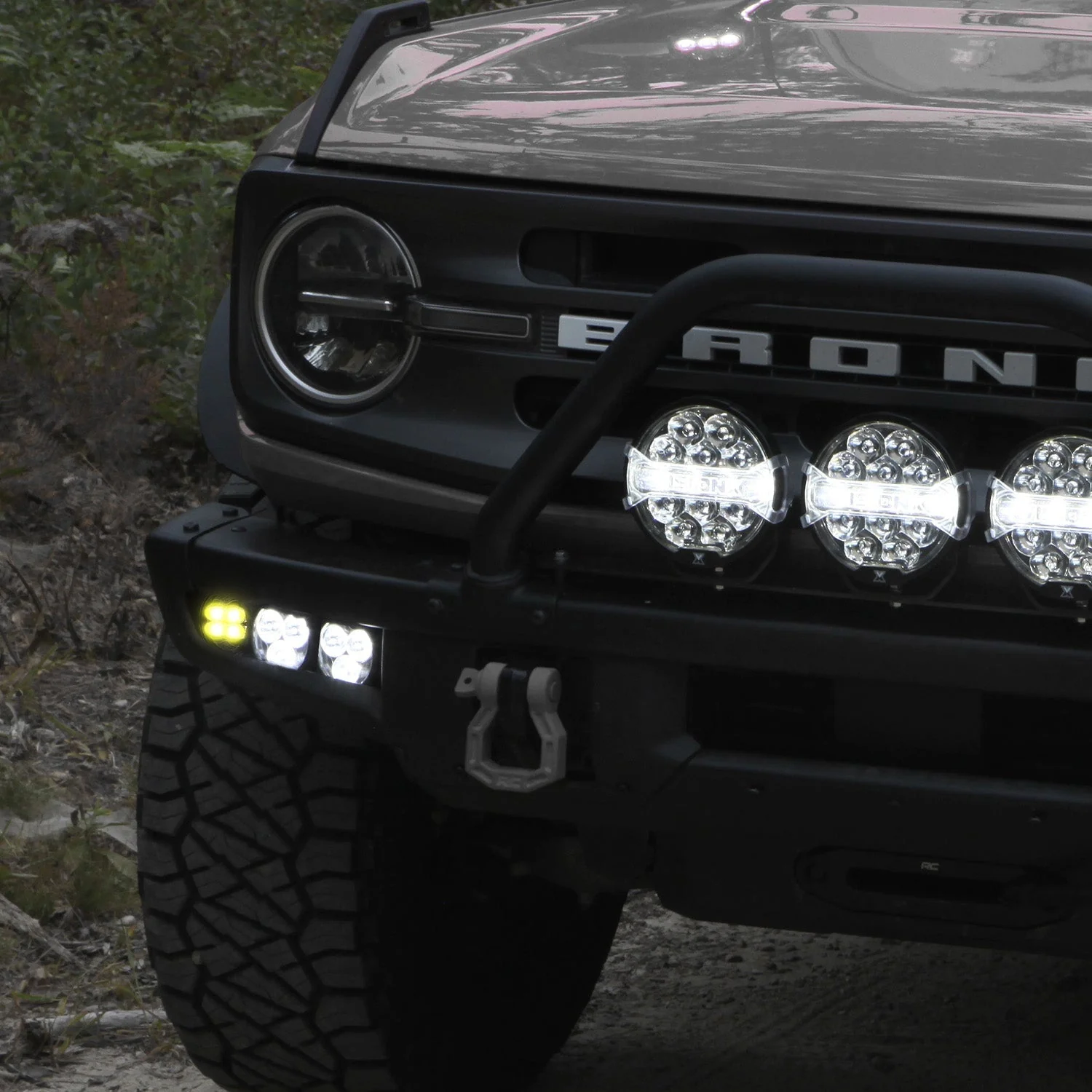 Fog Pocket LED Light Kit - Steel Bumper - Ford Bronco 2021 + - Image 4