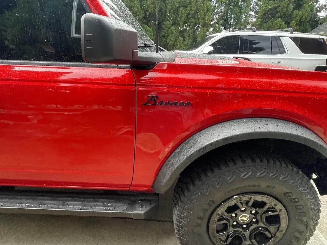 Ford Bronco Cursive Script Metal Emblem Templates - 2021+ Bronco - Image 18