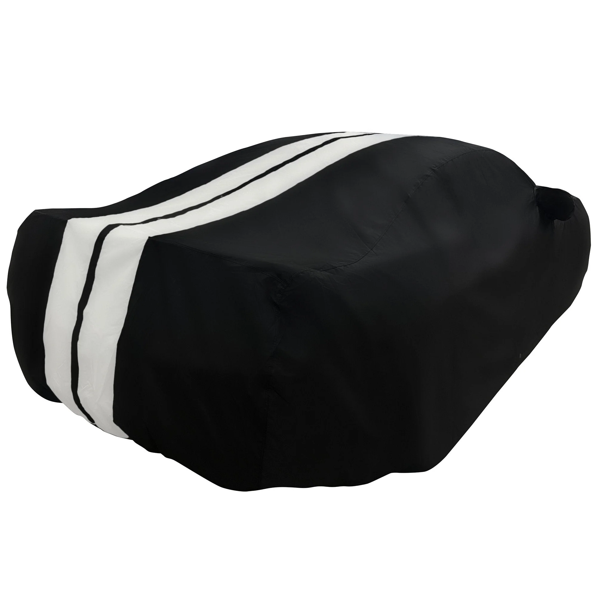 Ford Mustang Ultraguard Plus Car Cover - 300D Indoor/Outdoor Protection - Black with Gray Stripes - Image 8