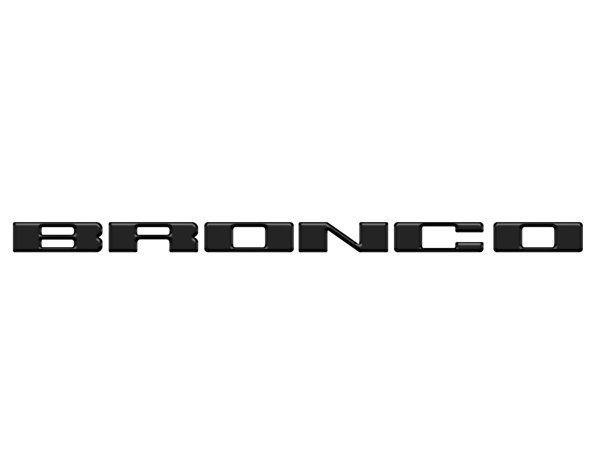 Front Grille Letter Overlays Fits 2021-2026 Ford Bronco - Image 25