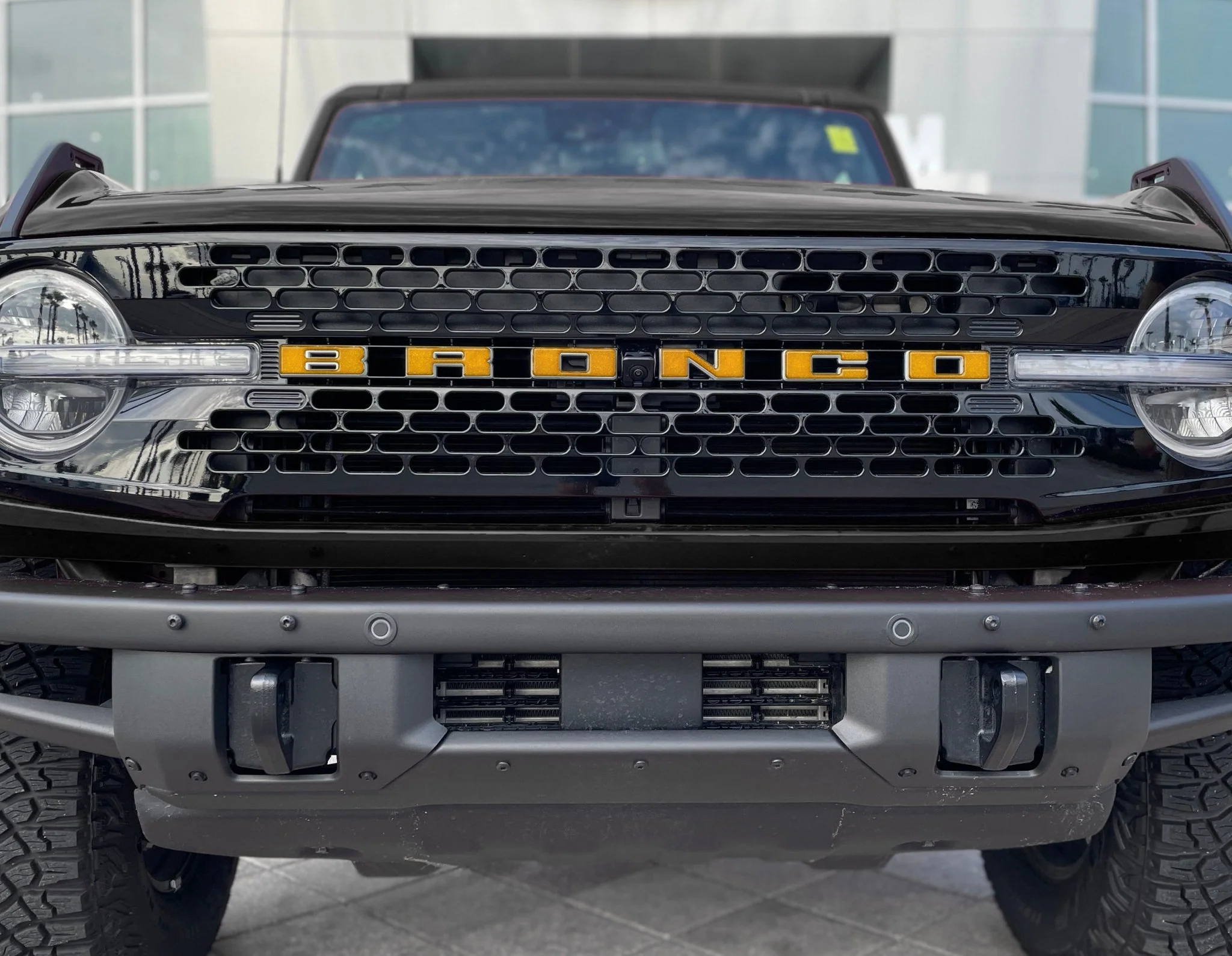 Front Grille Letter Overlays Fits 2021-2026 Ford Bronco - Image 34