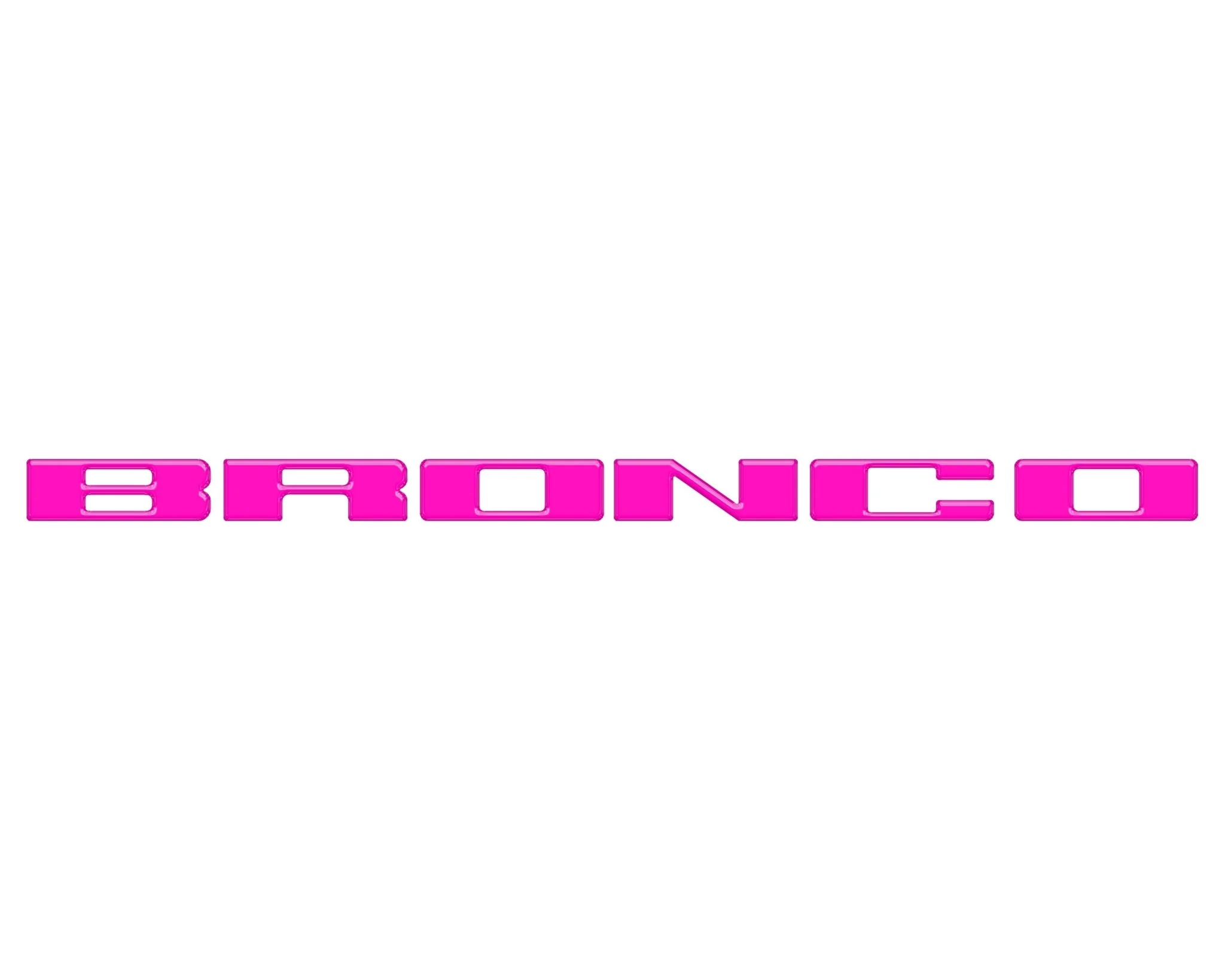 Front Grille Letter Overlays Fits 2021-2026 Ford Bronco - Image 39