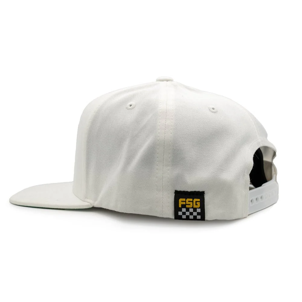 Hellcat Logo Patch Hat White - Image 3