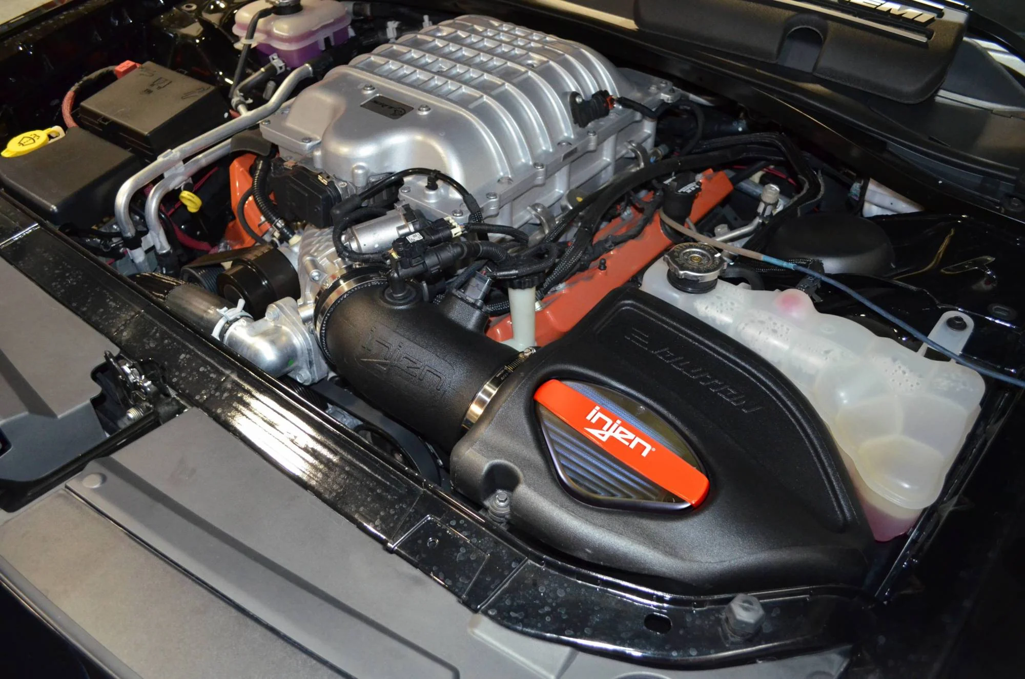 Injen Evolution Cold Air Intake System (Oiled Filter) 2015-2017 Challenger/Charger Hellcat - Image 4