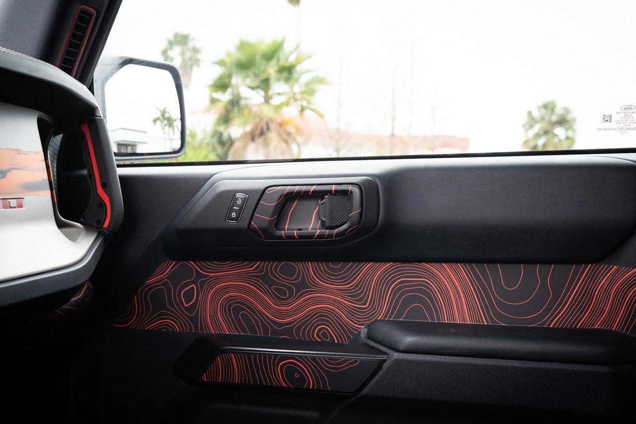 Interior Door Cup Protector Kit - 2021+ Bronco - Image 2