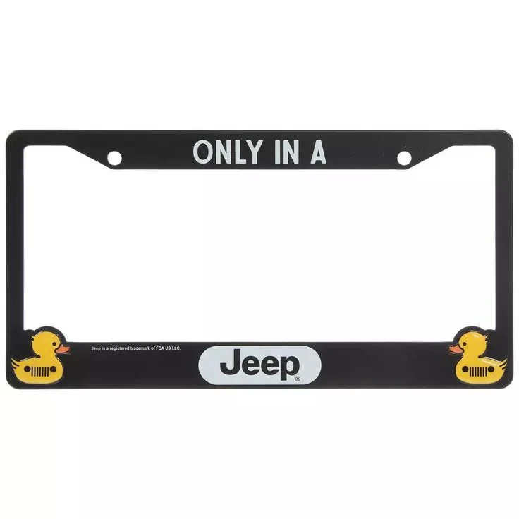 Jeep Duck License Plate