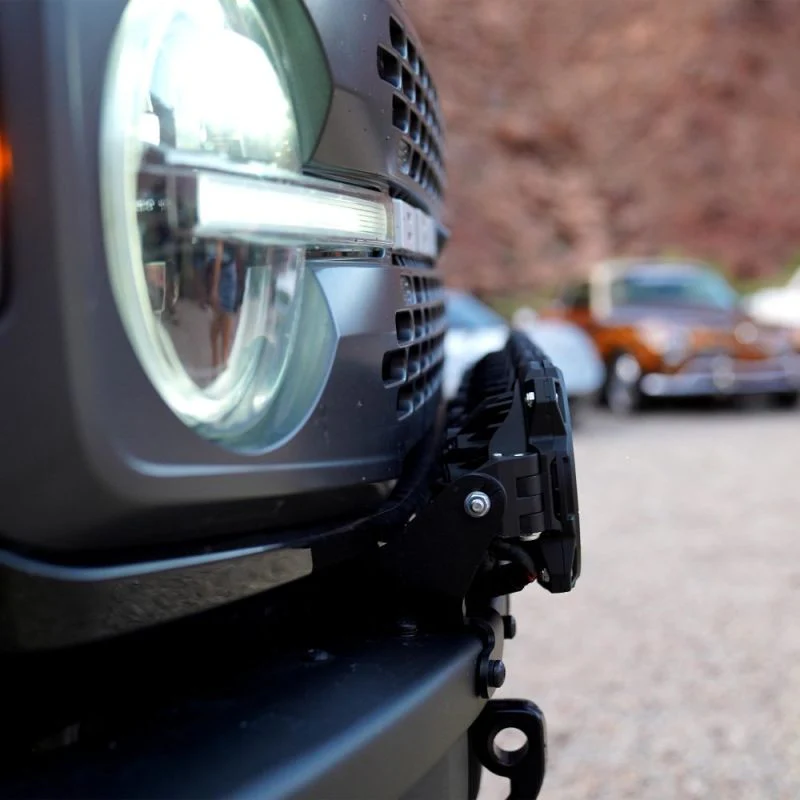 KC Gravity LED Pro6 39" Front Bumper Light Bar Kit 2021-2024 Bronco - Image 12
