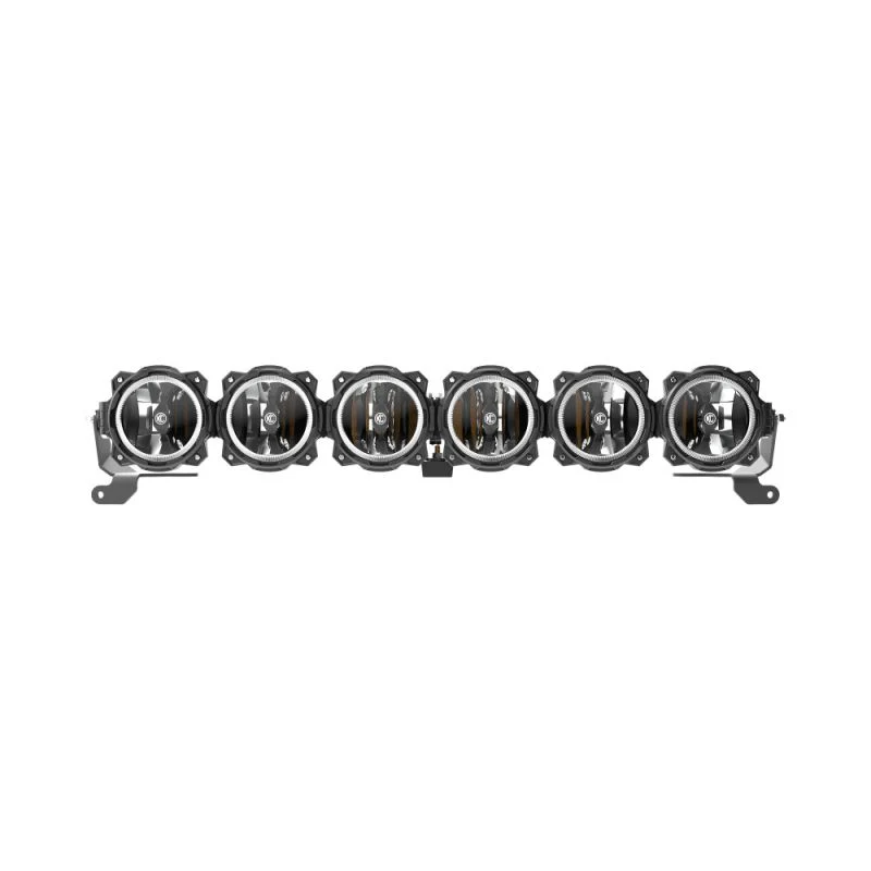 KC Gravity LED Pro6 39" Front Bumper Light Bar Kit 2021-2024 Bronco - Image 2