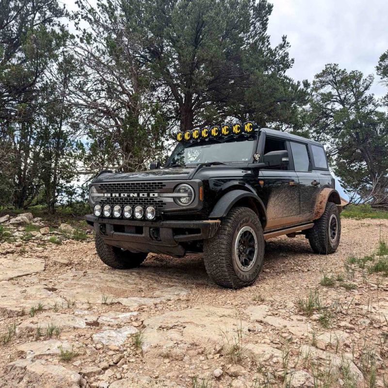 KC Gravity LED Pro6 39" Front Bumper Light Bar Kit 2021-2024 Bronco - Image 8