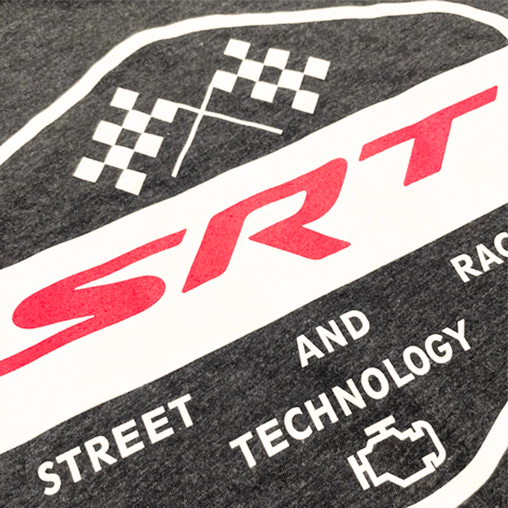 Ladies V-Neck - Dodge SRT Flags - Image 3