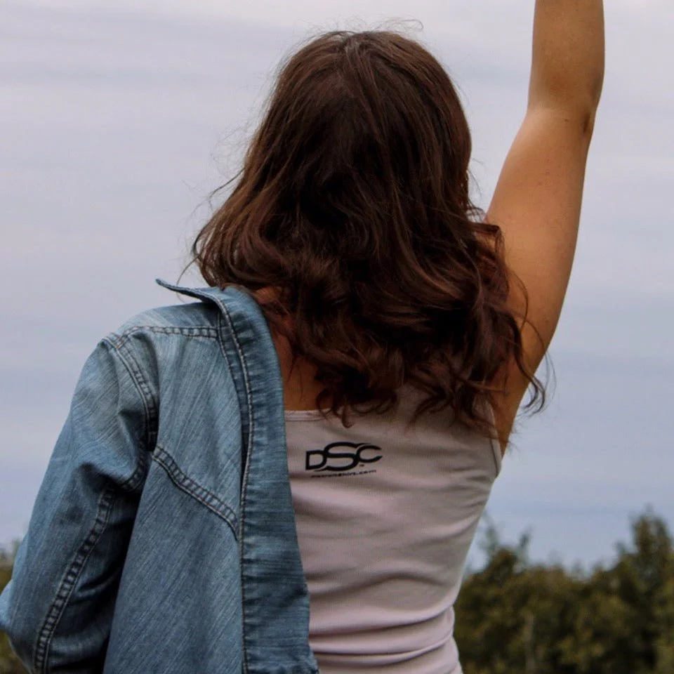 Ladies Ribbed Tank Top Jeep® Life - Blush - Image 3
