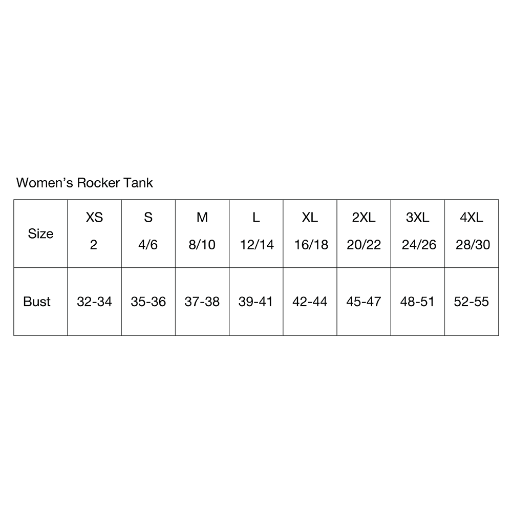 Ladies Rocker Tank Top Jeep® Life - Military Green Triblend - Image 4