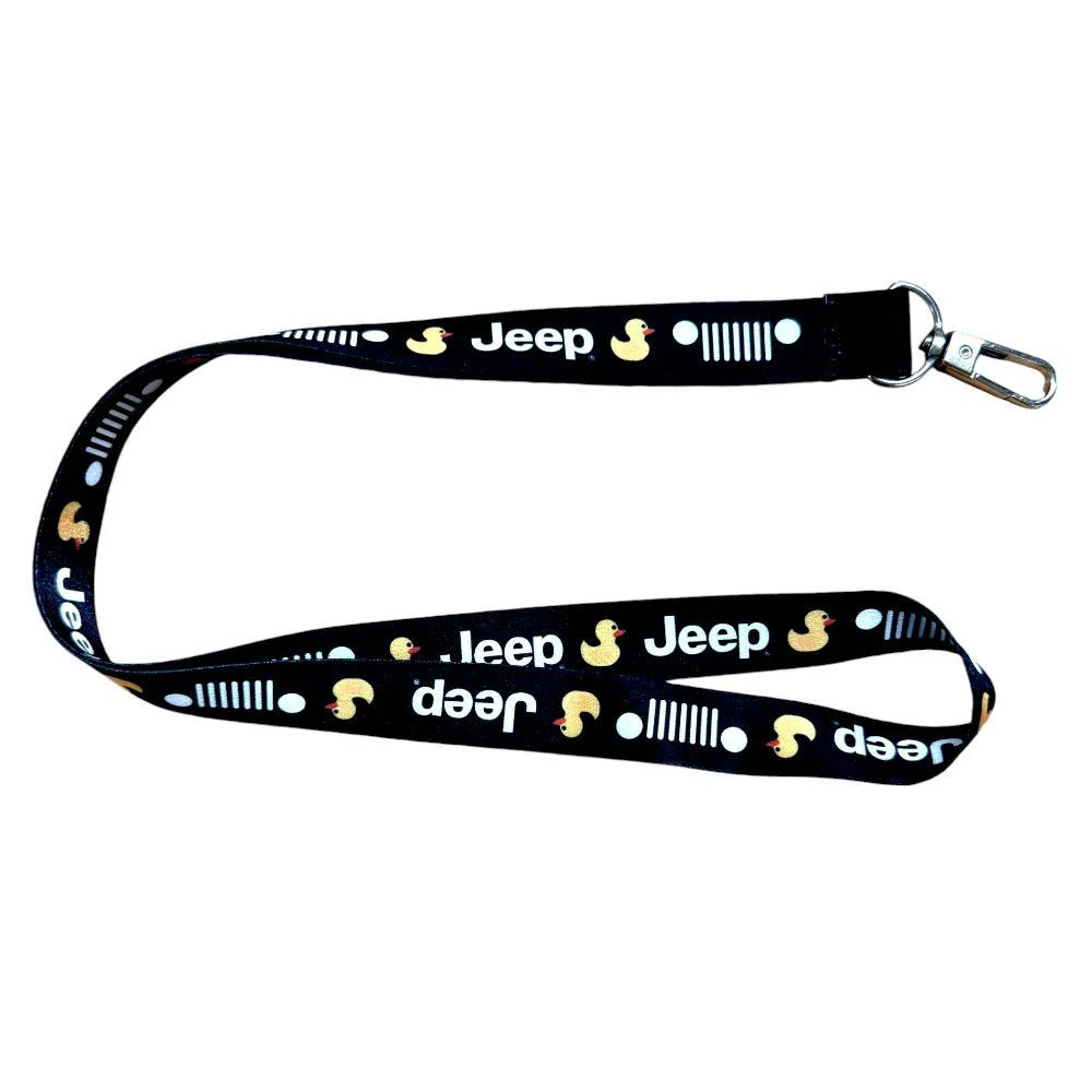 Lanyard - Jeep Duck - Black - Image 2