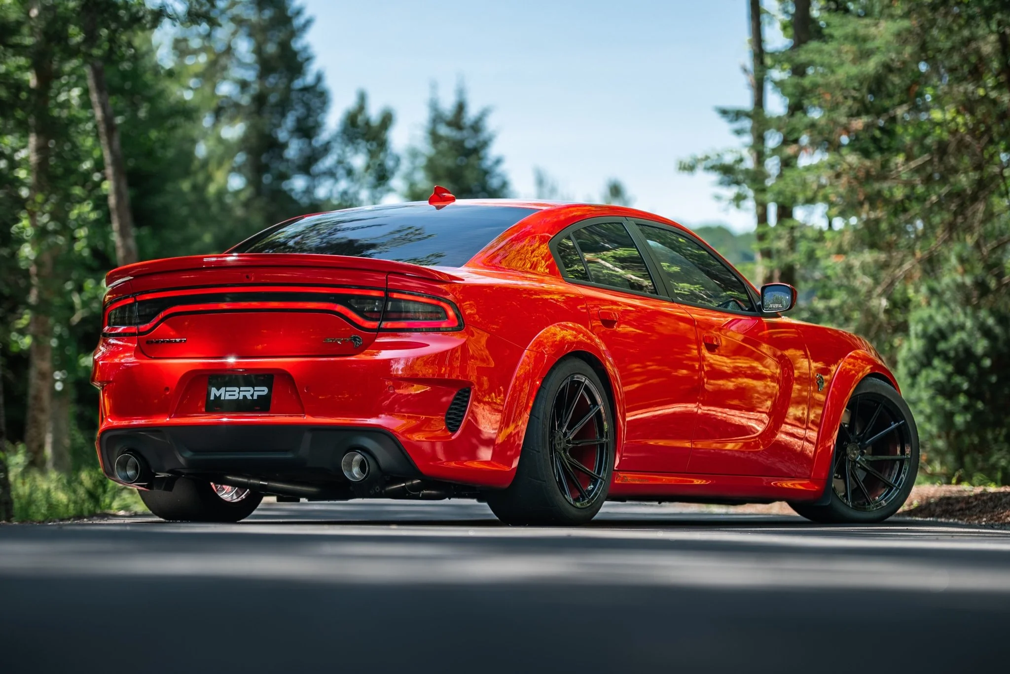MBRP 3" Armor Pro Race Cat-Back Exhaust, Carbon Tips 2015-2023 Charger 5.7L/6.2L/392/6.4L - Image 8