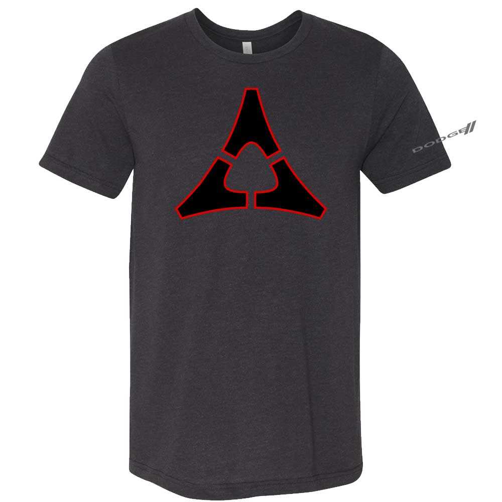 Mens T-Shirt Dodge Fratzog - Heather Black