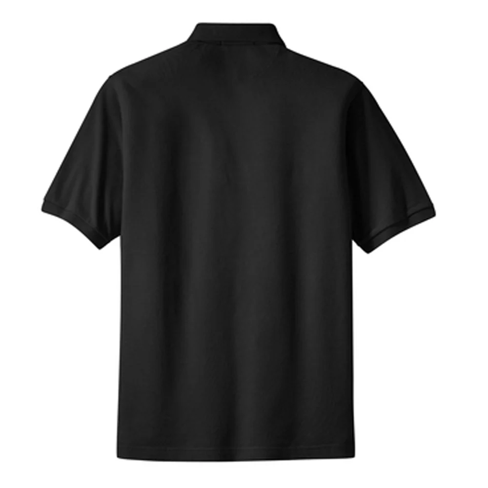 Mens Dodge Polo Shirt - Black - Image 2